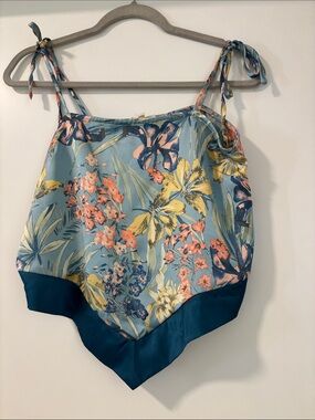 Mystree boho floral corset fairy top size S